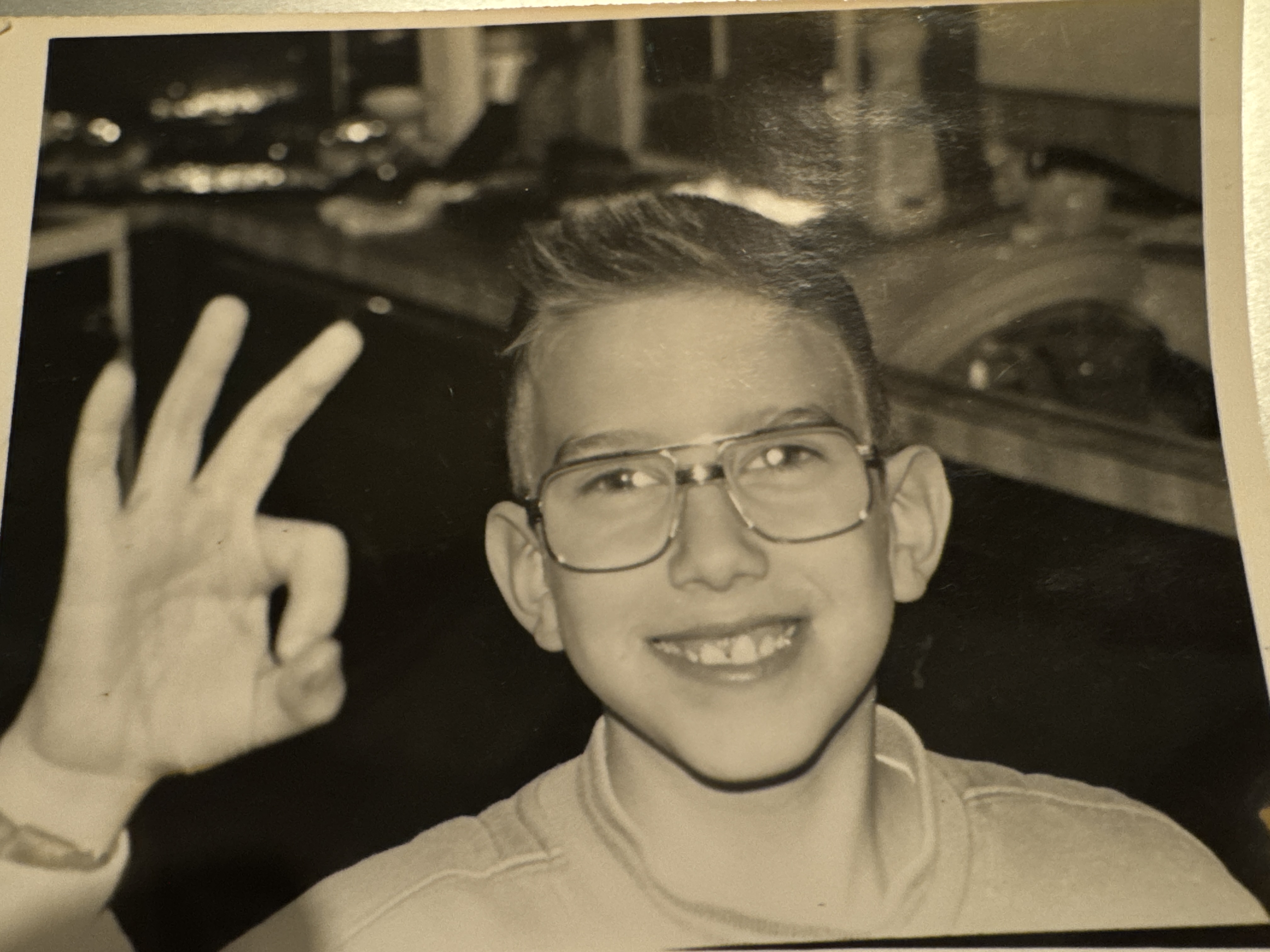 Oliver Edward Locke III at age 9 in Bensalem Pennsylvania